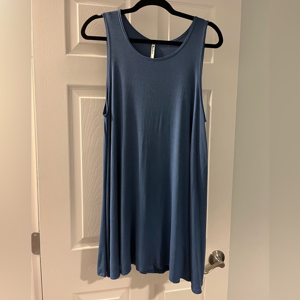 ***😀3 for $35./Azules blue dress/beach coverup.